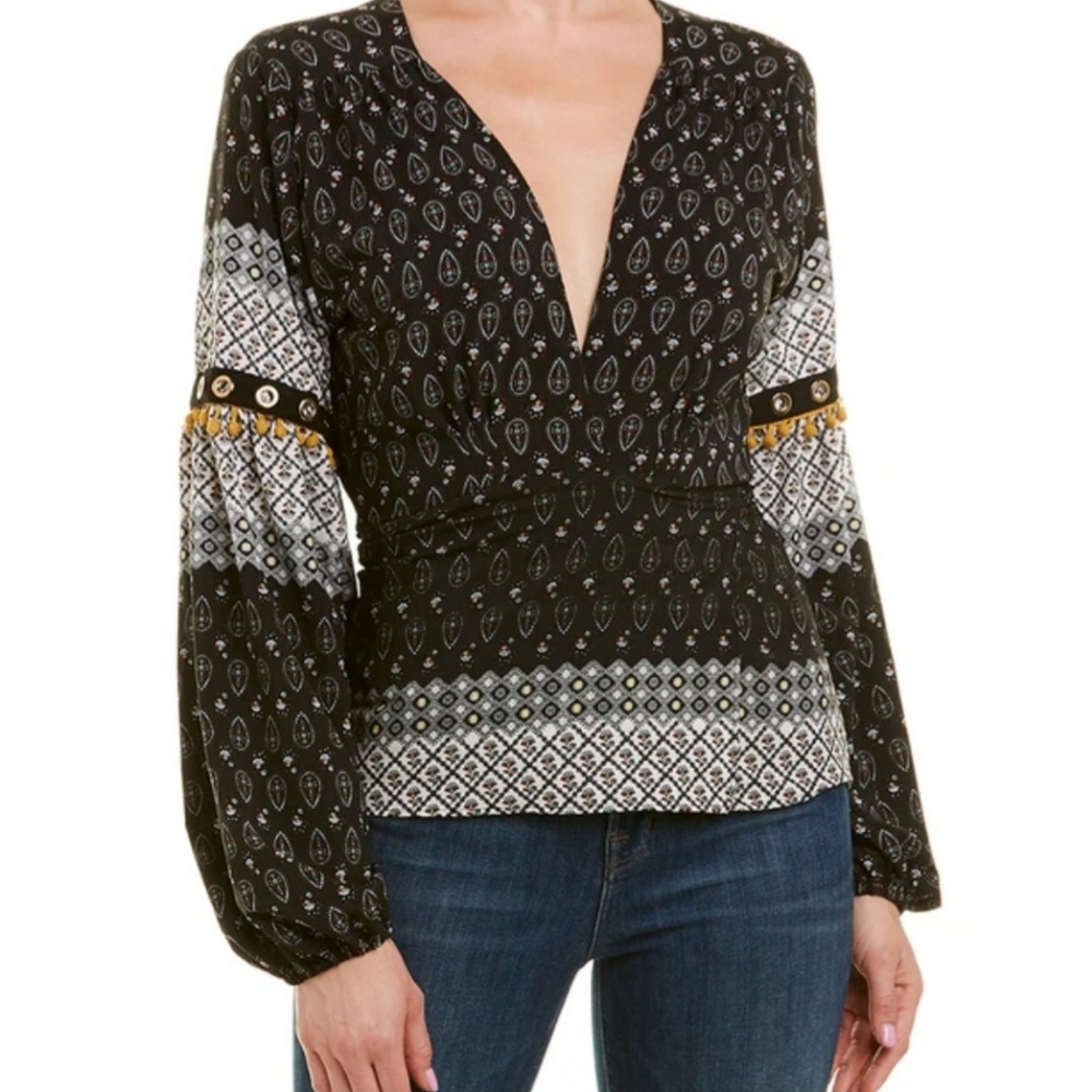 💥SALE💥Misa Los Angeles Boho Tie Top